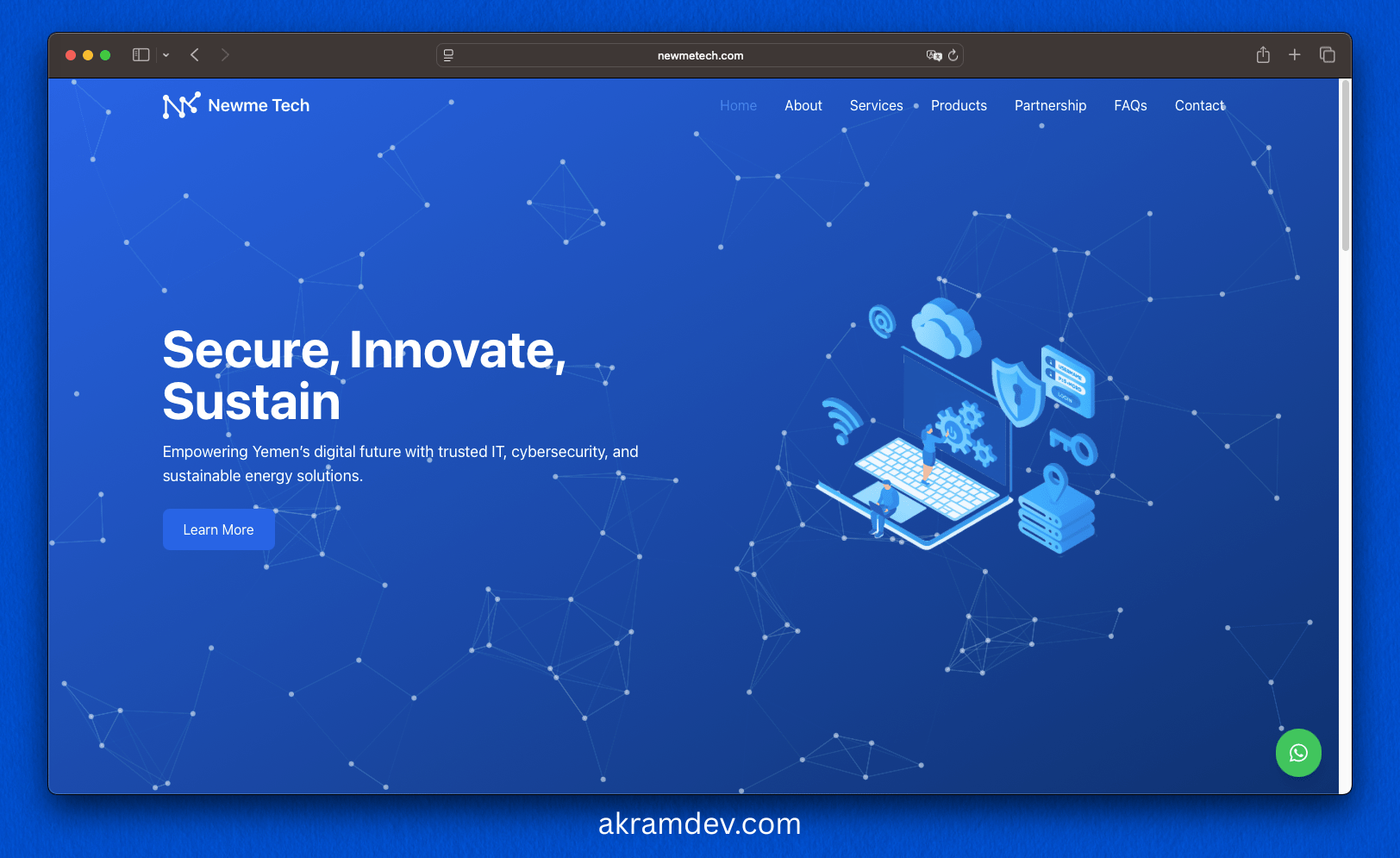 Newmetech Website